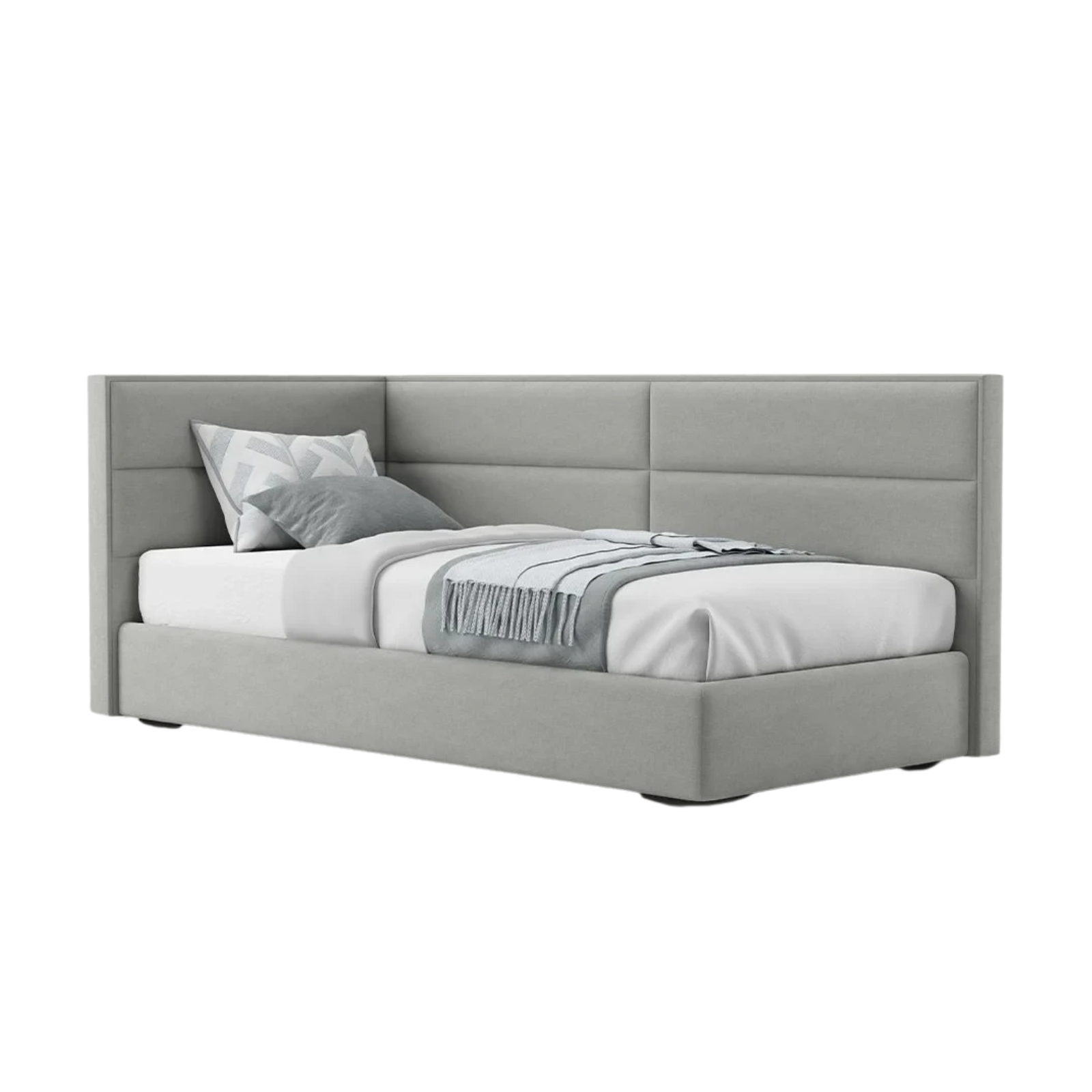 Pat Junior Porto Practic 1 Pat Tapițat Junior Porto Practic - imagine 1